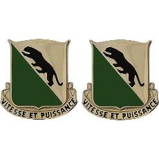 3rd Battalion, 69th Armor Regiment Unit Crest (Vitesse Et Puissance)